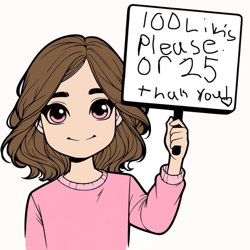 realistic girl holding up a sign