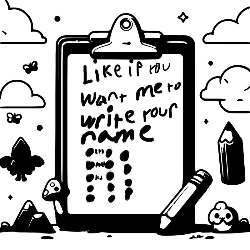 blank