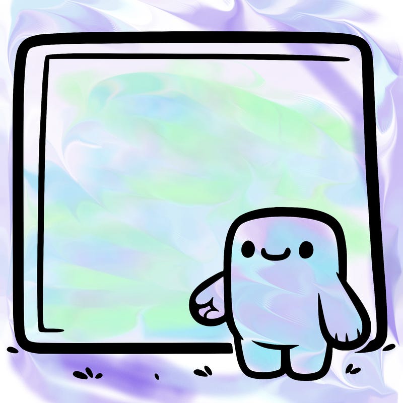 big blank piece of paper