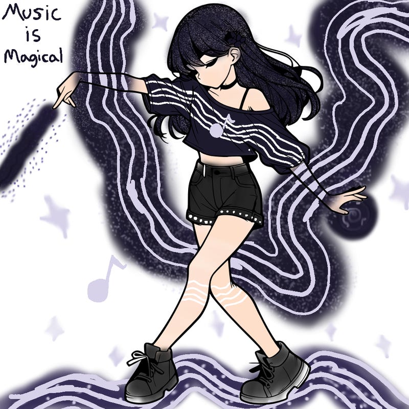 realistic girl danceing