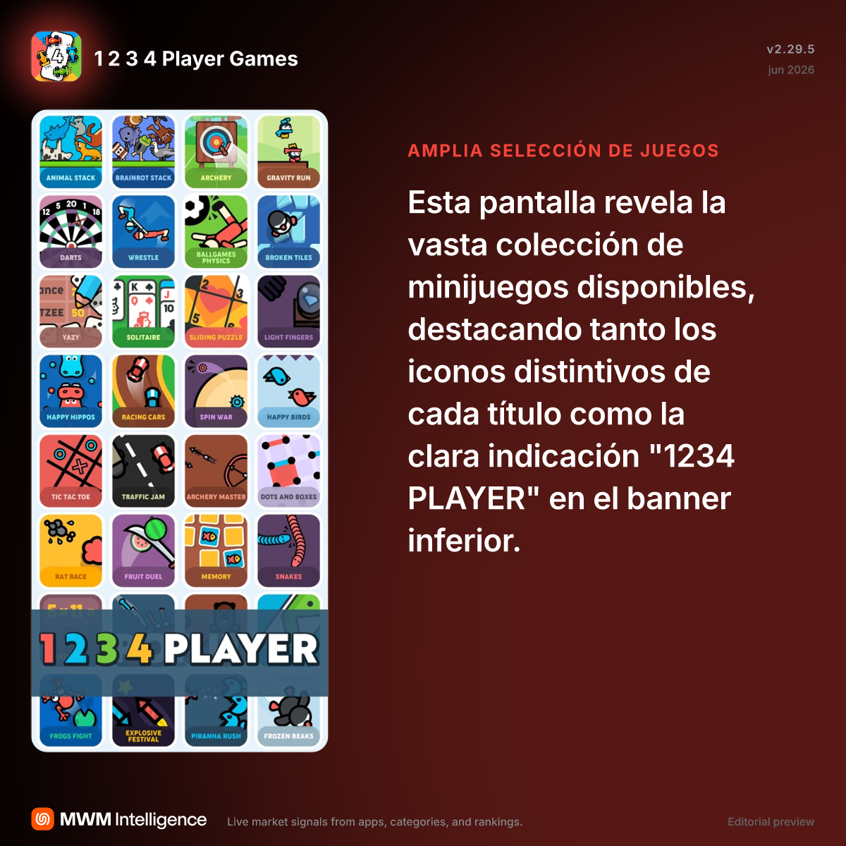 1 2 3 4 Player Games - App de Juegos | MWM