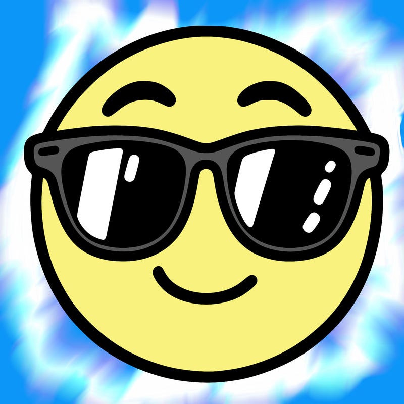 emoji with sunglasses