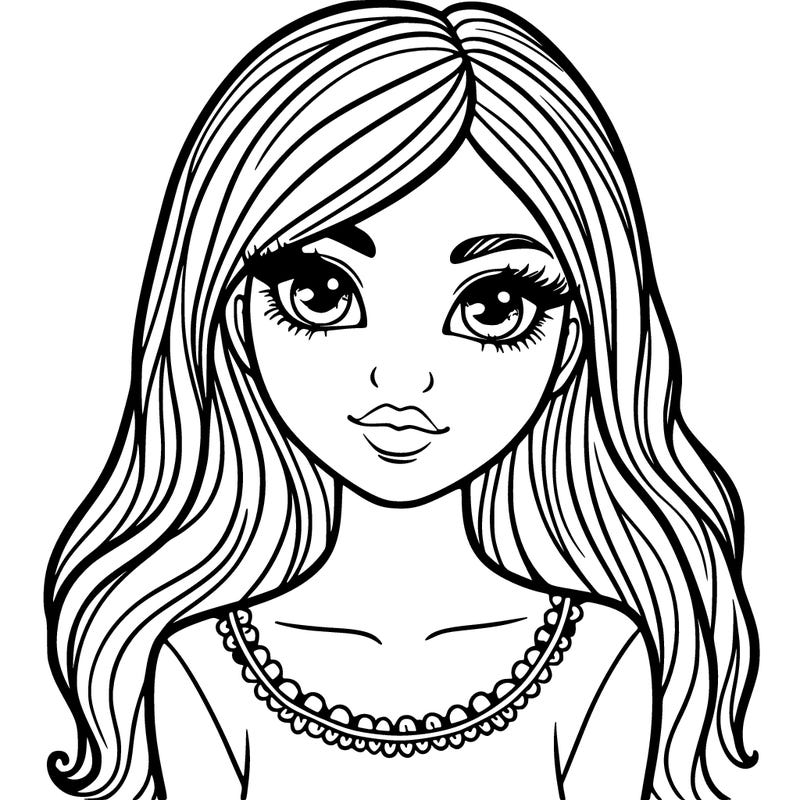 pretty girl with freckles