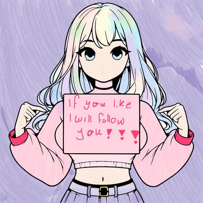 girl holding a blank sign in a long sleeve crop top