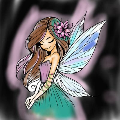realistic fairy