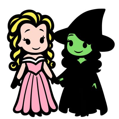 wicked moivie elphaba and glenda
