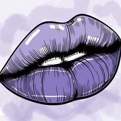 realistic lips