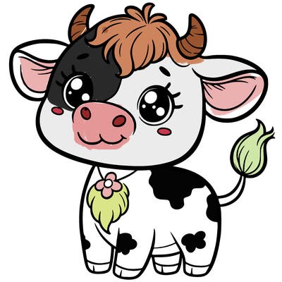 cute cow