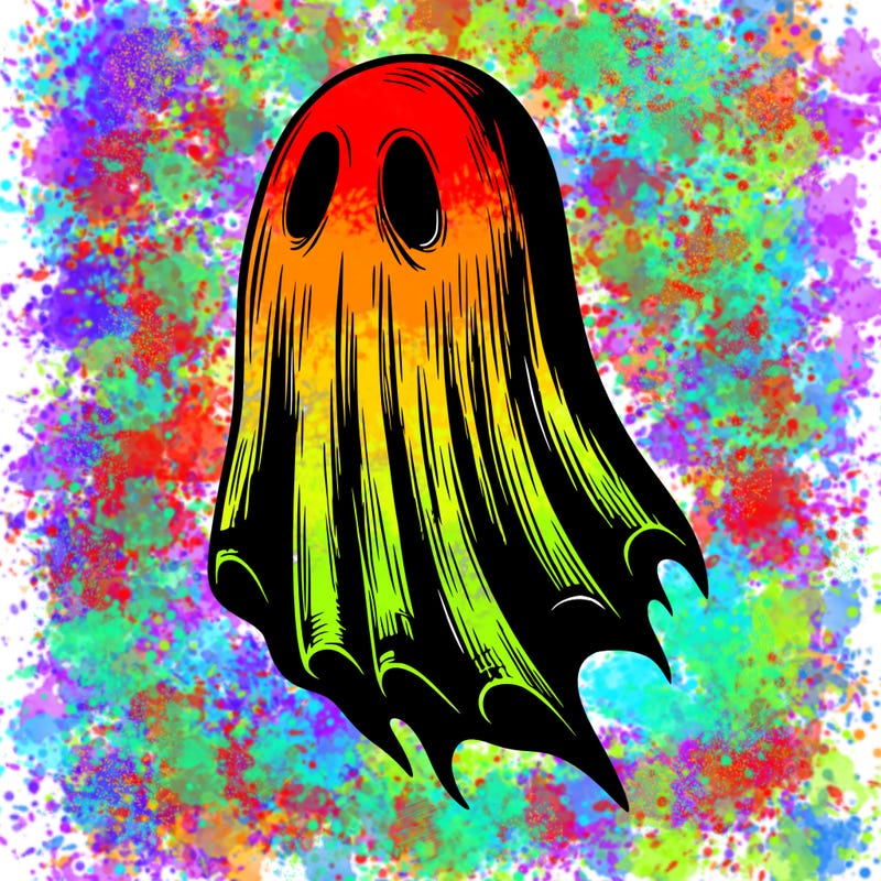 realistic creepy ghost