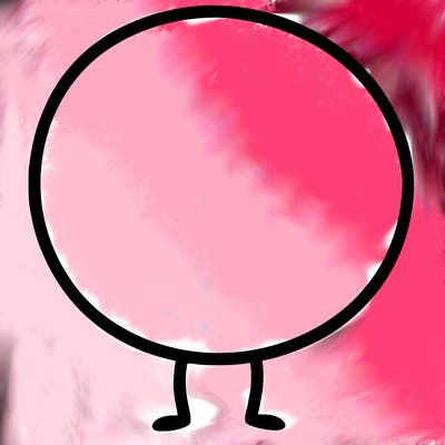 a plain circle with nothing else