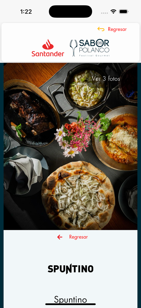 Sabor es Polanco - Gourmet pizza and pasta dishes at Spuntino restaurant featured in the Sabor es Polanco app