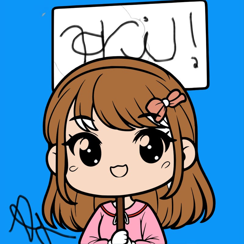 a girl holding a sign