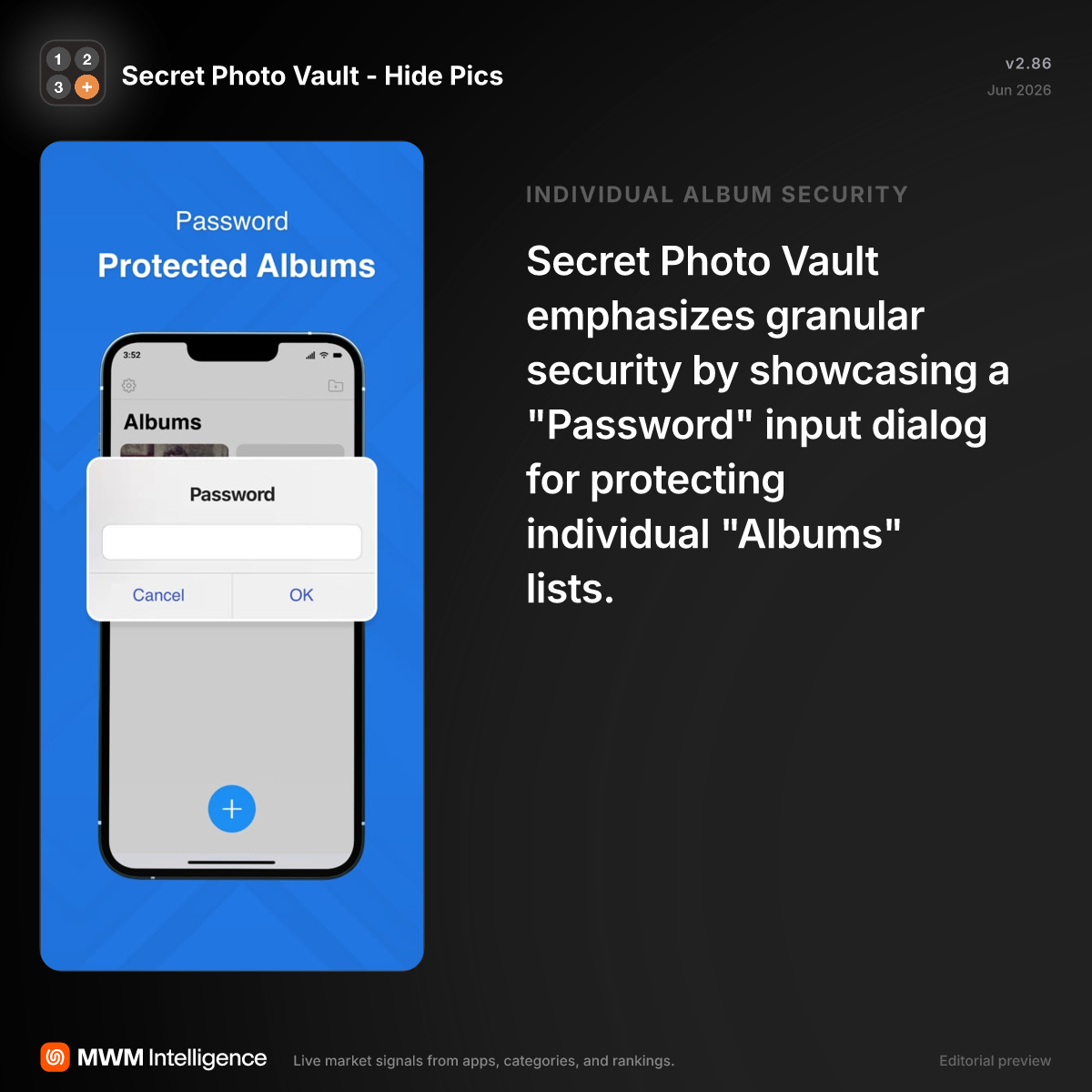 Secret Photo Vault - Hide Pics - Photo & Video App | MWM
