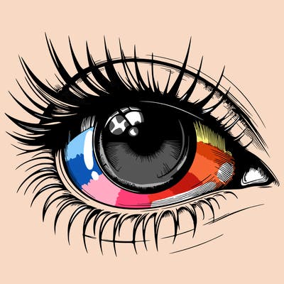 realistic eye