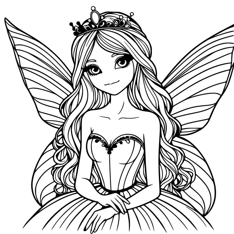 realistic fairy princess