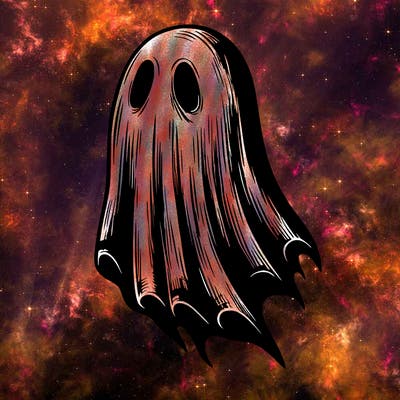 realistic creepy ghost