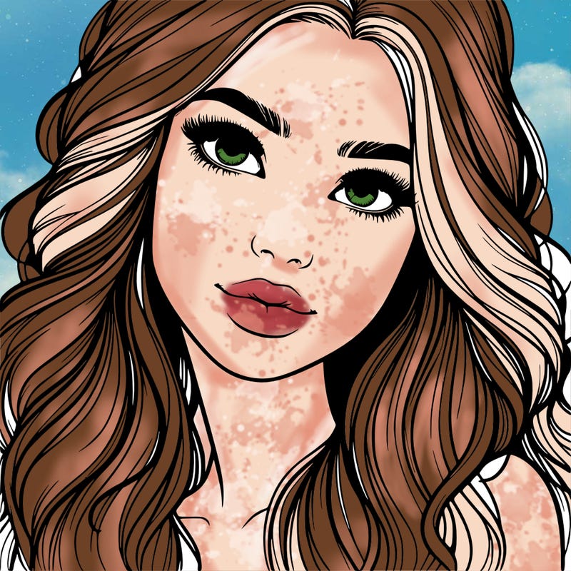 beautiful realistic girl