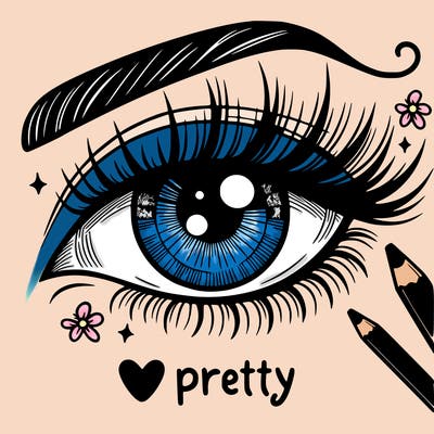 pretty eye