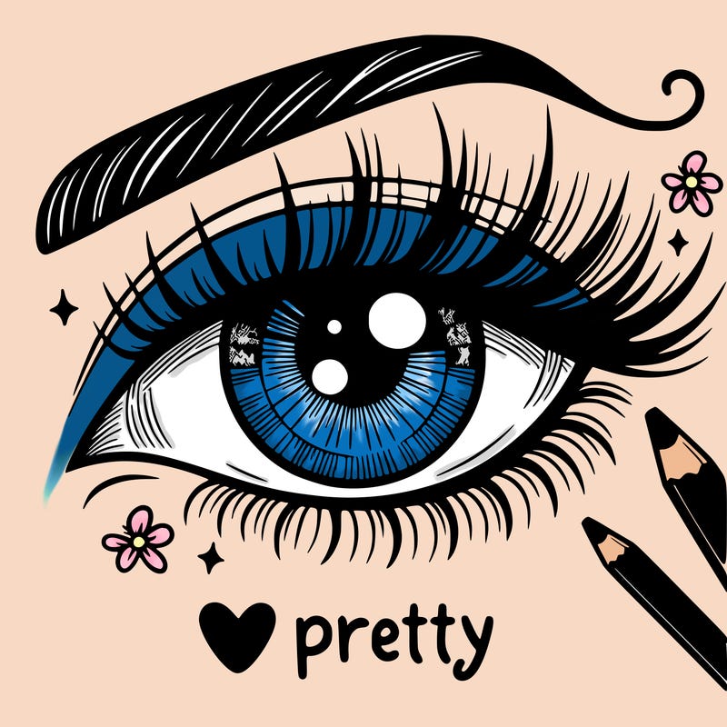 pretty eye