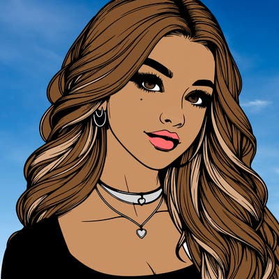 detailed realistic girl