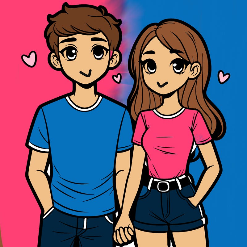 boyfriend and girlfriend