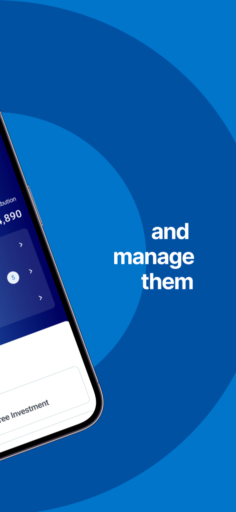 Sanlam Portfolio app interface for managing financial portfolios