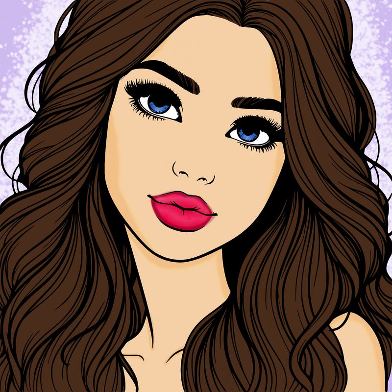 beautiful realistic girl