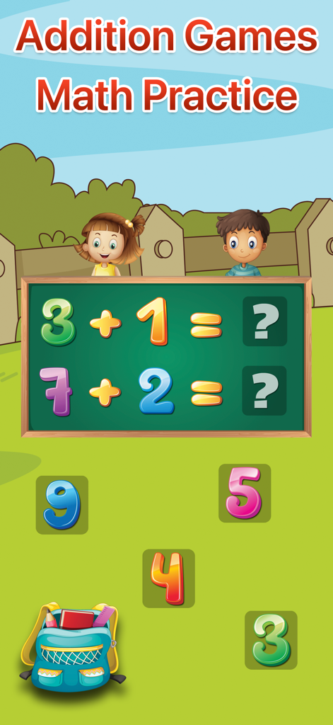 Kids Math Games - Addition - Education App | MWM