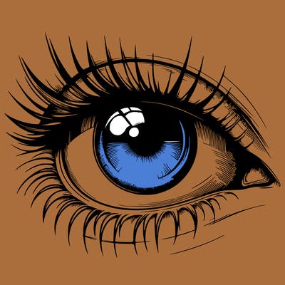 realistic eye