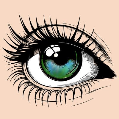 realistic eye
