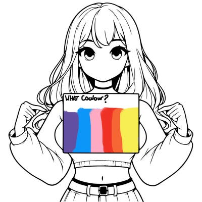 girl holding a blank sign in a long sleeve crop top