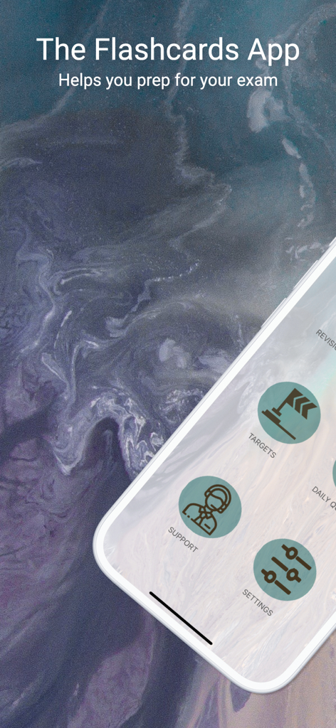 PADI Scuba Diver Exam - Interfaz de la aplicación de tarjetas de PADI Scuba Diver Exam para estudio móvil