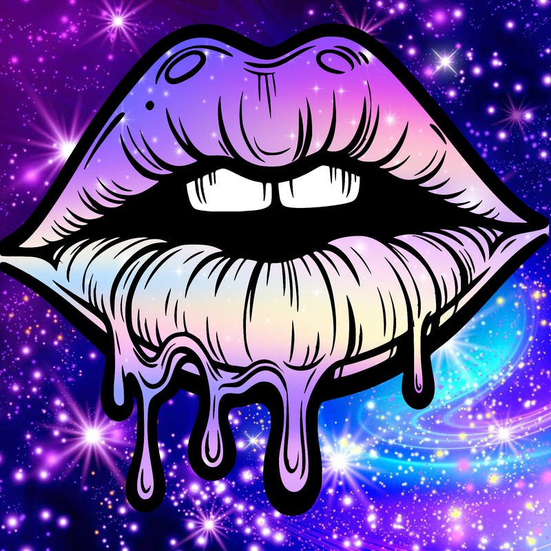 lips that look realistic and drip