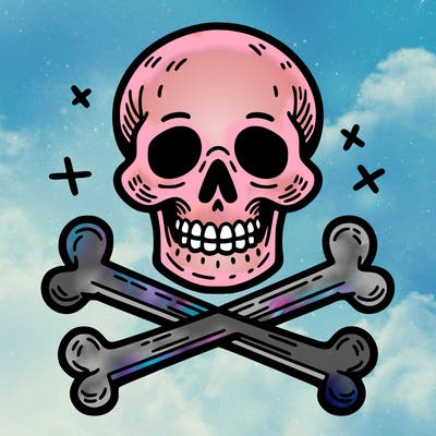skull and crossbones
