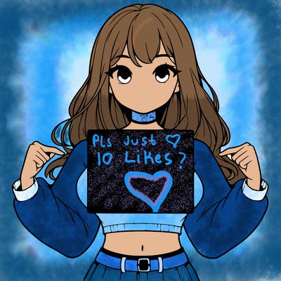 girl holding a blank sign in a long sleeve crop top