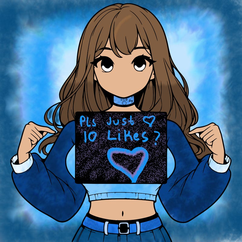 girl holding a blank sign in a long sleeve crop top