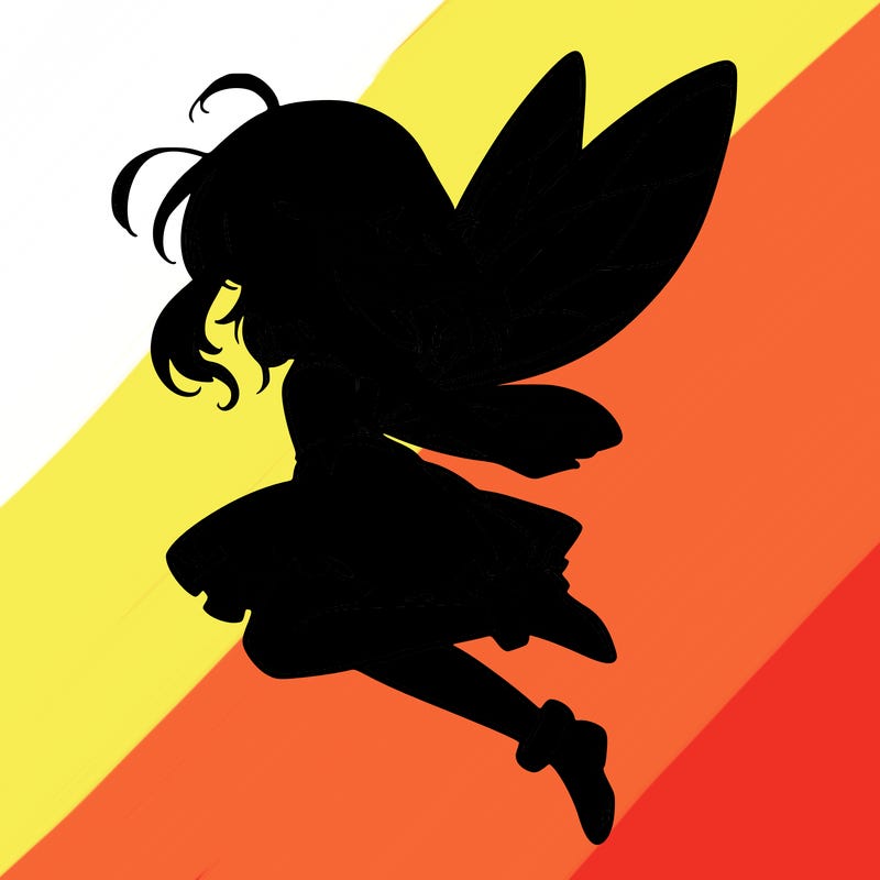 manga fairy flying