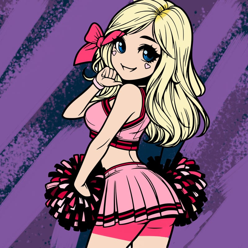 realistic cheerleader