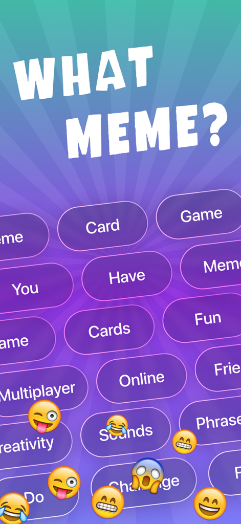 Meme Card Game - Games App | MWM