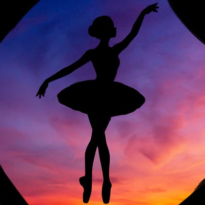 realistic ballerina