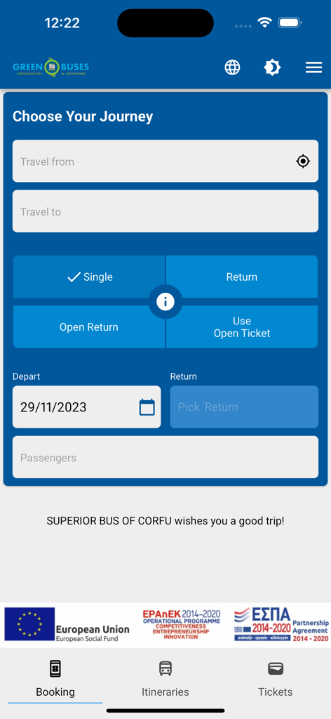 Green Buses - Travel App | MWM