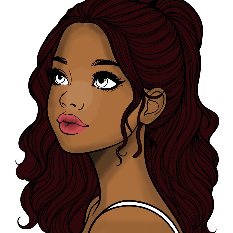 beautiful realistic girl