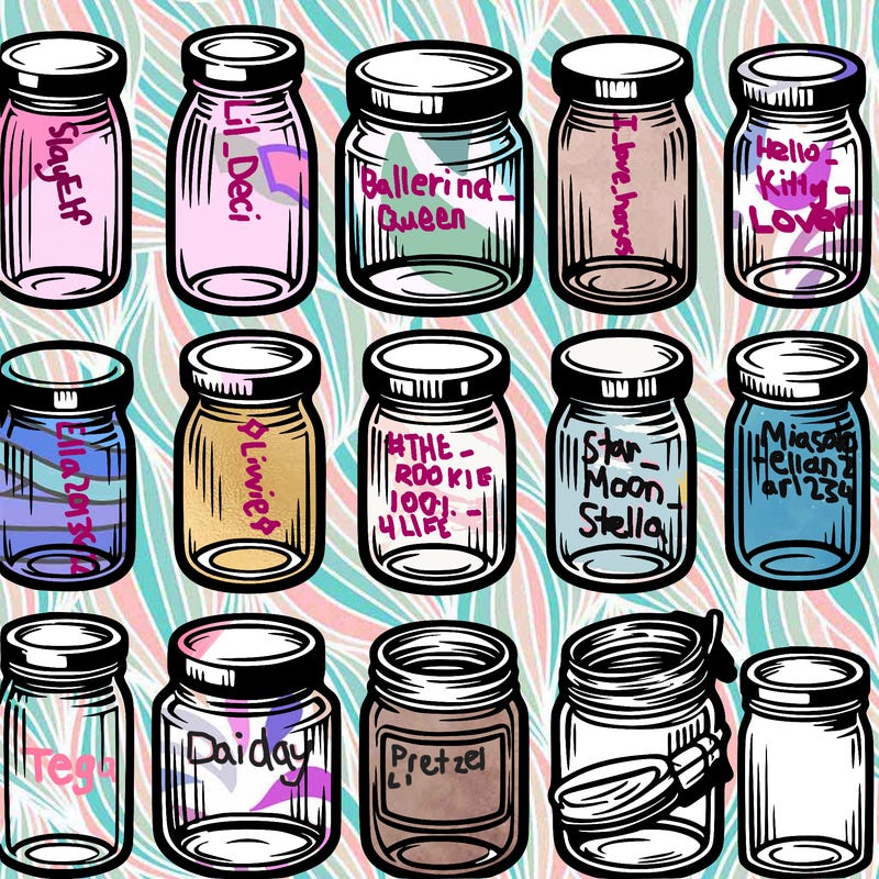 empty jars