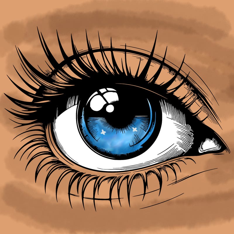 realistic eye