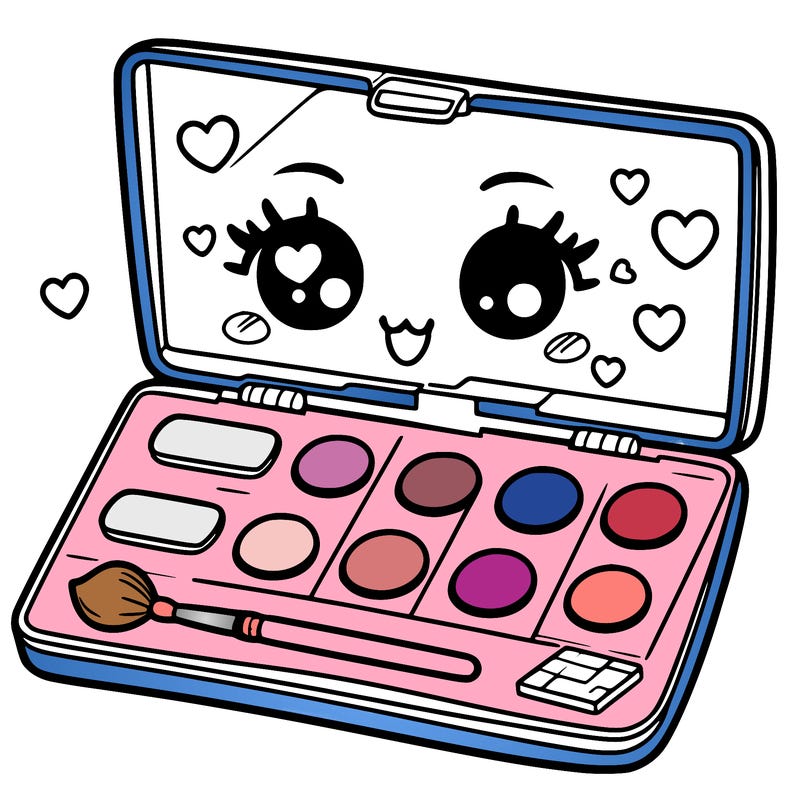 makeup pallet
