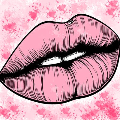 realistic lips