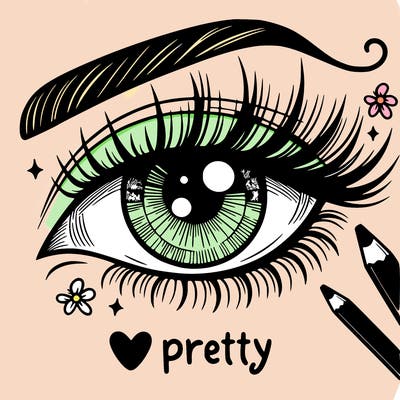 pretty eye