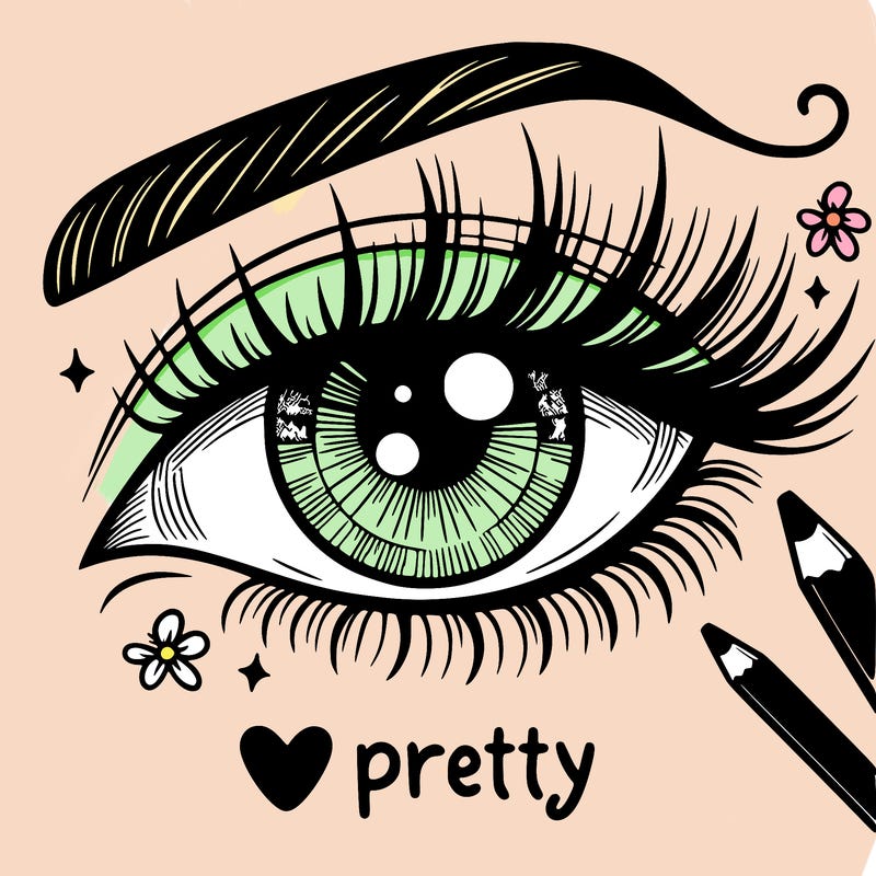 pretty eye