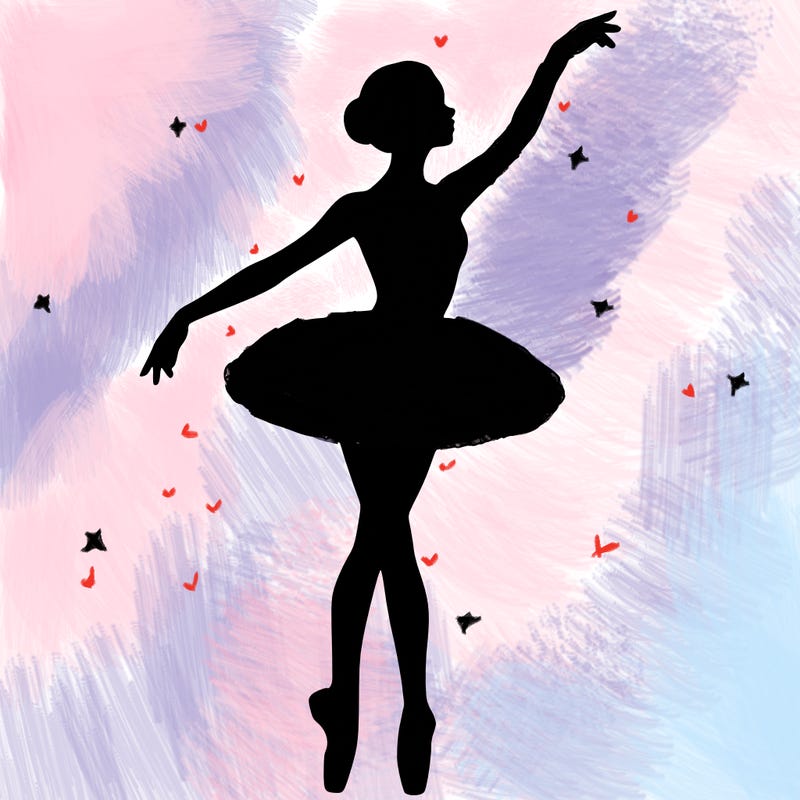 realistic ballerina