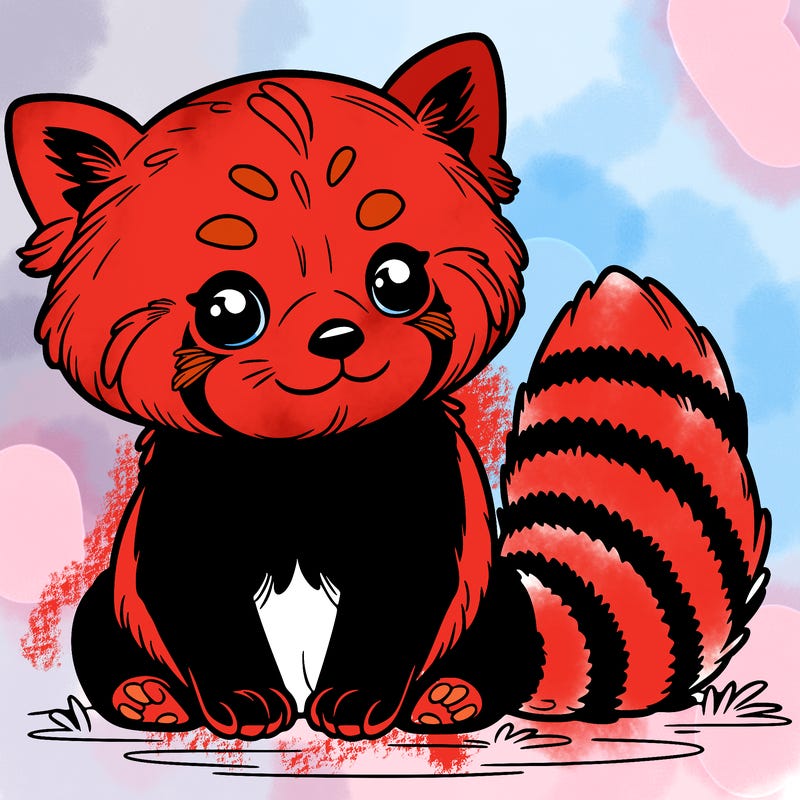 red panda